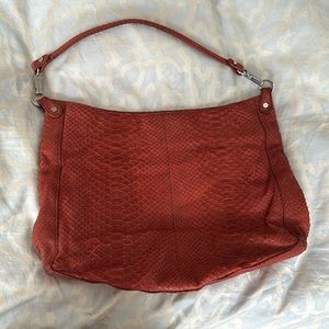 REAL PYTHON authentic Hayward shoulder bag
